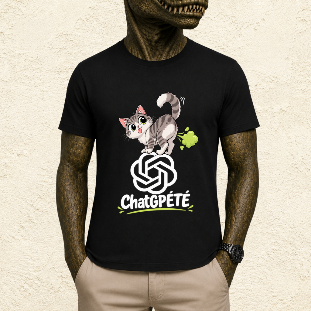 T-shirt Unisexe « ChatGPété »