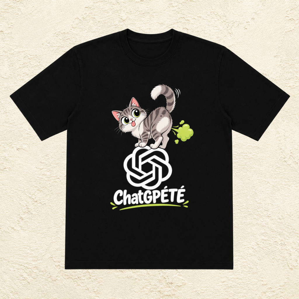 T-shirt Unisexe « ChatGPété »