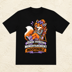 T-shirt Femme illustré « Bonne humeur momentanément indisponible »