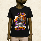 T-shirt Femme illustré « Désolée, mon quota de gentillesse est épuisé »