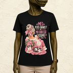 T-shirt Femme Illustré "Mes petits-enfants ? Ma faiblesse assumée"