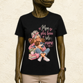T-shirt Femme Illustré "Mon plus beau rôle : Mamie"