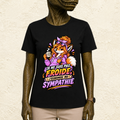 T-shirt Femme illustré « Je ne suis pas froide, j'économise ma sympathie »