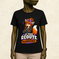 T-shirt Femme « Je vous écoute, malheureusement... »