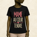 T-shirt Mamie au cœur tendre – Un message plein d'amour