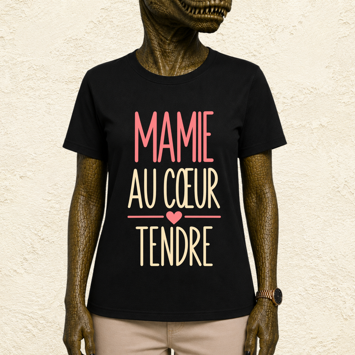 T-shirt Mamie au cœur tendre – Un message plein d'amour