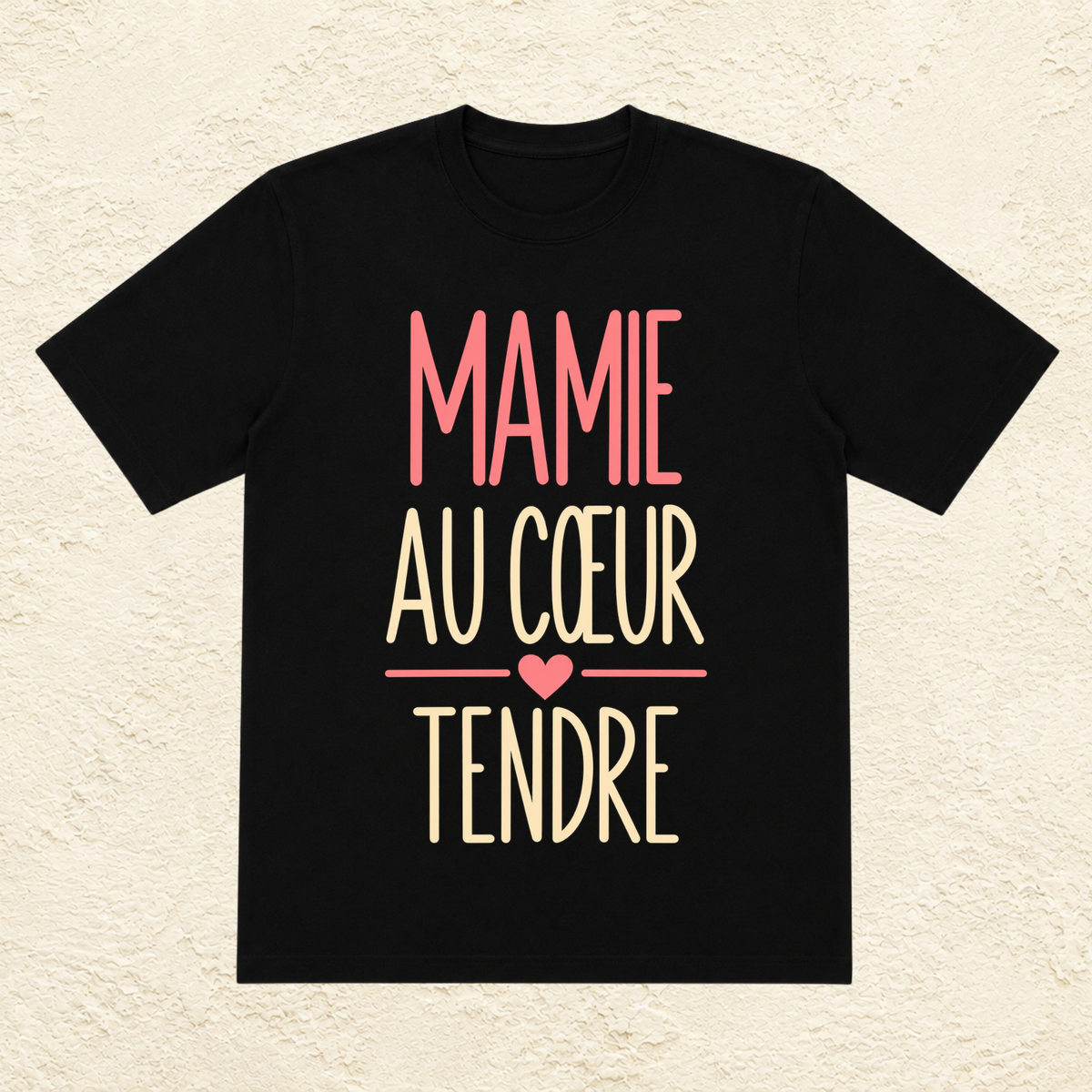 T-shirt Mamie au cœur tendre – Un message plein d'amour