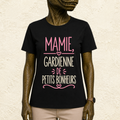 T-shirt femme Mamie, gardienne de petits bonheurs – Une attention pleine de douceur