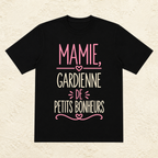 T-shirt femme Mamie, gardienne de petits bonheurs – Une attention pleine de douceur