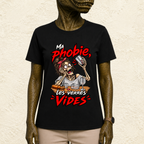 T-shirt Femme « Ma phobie, les verres vides »