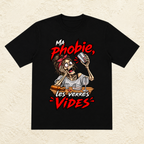 T-shirt Femme « Ma phobie, les verres vides »
