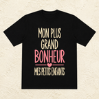 T-shirt Femme Mon plus grand bonheur, mes petits-enfants – Amour de mamie