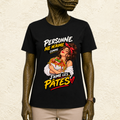 T-shirt Femme « Personne ne m'aime comme j'aime les pâtes »