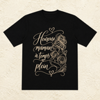 T-shirt Femme illustré « Heureuse maman à temps plein »