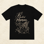 T-shirt Femme illustré « Ils m'appellent Maman et j'adore ça »