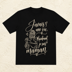 T-shirt Femme illustré « J'avais une vie avant. Maintenant je suis maman. »