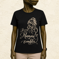 T-shirt Femme illustré « Je suis une maman comblée »