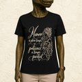 T-shirt Femme illustré « Maman à temps plein, patience à temps partiel »