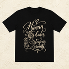 T-shirt Femme illustré « Maman d'ados, toujours vivante »
