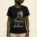 T-shirt Femme illustré « Maman de petits bonheurs »