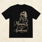 T-shirt Femme illustré « Maman de petits bonheurs »