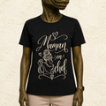 T-shirt Femme illustré « Maman en chef »
