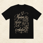 T-shirt Femme illustré « Maman fière et combative »