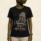 T-shirt Femme illustré « Maman louve et fière de l'être »
