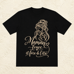 T-shirt Femme illustré « Maman louve et fière de l'être »