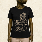 T-shirt Femme illustré « Maman protectrice câlins illimités »