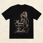 T-shirt Femme illustré « Maman protectrice câlins illimités »