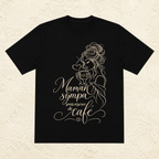 T-shirt Femme illustré « Maman sympa sous réserve de café »