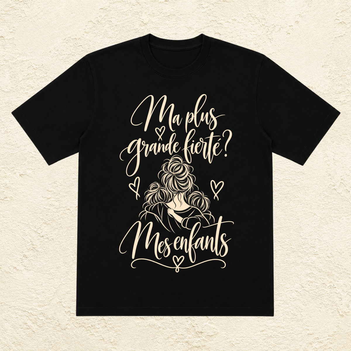 T-shirt Femme illustré « Ma plus grande fierté ? Mes enfants »