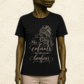 T-shirt Femme illustré « Mes enfants, mon plus grand bonheur »