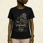 T-shirt Femme illustré « Mes enfants toute ma vie »