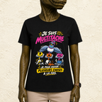 T-shirt Femme « Je suis multitâche, je peux rater plusieurs choses à la fois »
