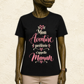 T-shirt Femme texte « Mon aventure préférée s'appelle Maman »
