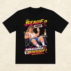 T-shirt Homme illustré « Beauf ? Non, ambassadeur du bon goût ! »