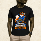 T-shirt Homme illustré « Bonne humeur momentanément indisponible »