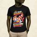 T-shirt Homme illustré « Ce soir, Madame passe le contrôle technique ! »