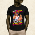 T-shirt Homme illustré « Dis à ta soeur d'arrêter de me supplier ! »