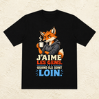 T-shirt Homme « J'aime les gens. Quand ils sont loin. »