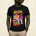 T-shirt Homme illustré « Je crois que ta mère veut mon corps... »