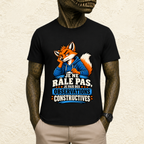 T-shirt Homme « Je ne râle pas, je fais des observations constructives »