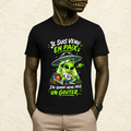 T-shirt Homme « Je suis venu en paix, j'ai quand même pris un goûter... »