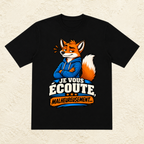 T-shirt Homme « Je vous écoute, malheureusement... »