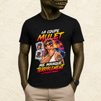 T-shirt Homme illustré « La coupe mulet me manque terriblement »