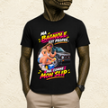 T-shirt Homme illustré « Ma bagnole est propre, pas comme mon slip »