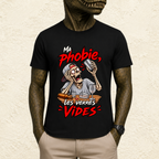 T-shirt Homme « Ma phobie, les verres vides »