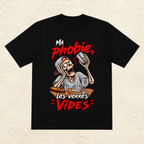 T-shirt Homme « Ma phobie, les verres vides »